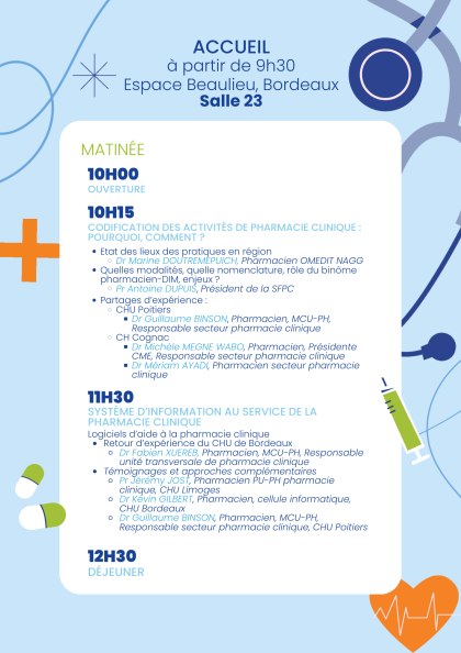 Programme 1ère partie