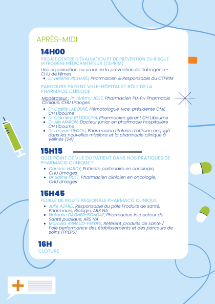 Programme 2ème partie