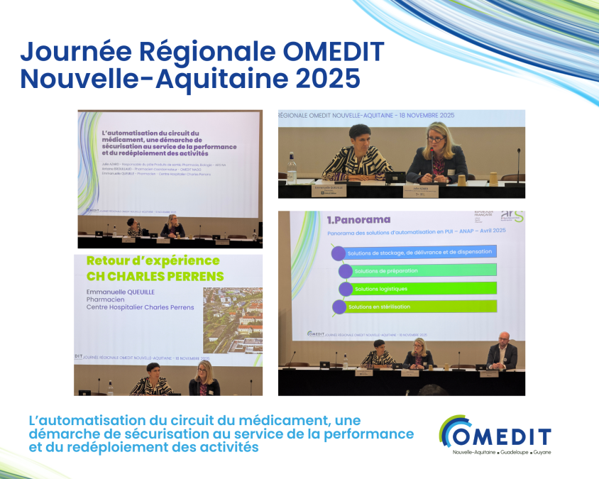 Automatisation du circuit du médicament