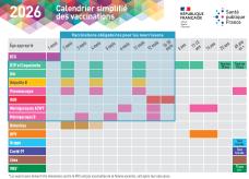 calendrier carte postale