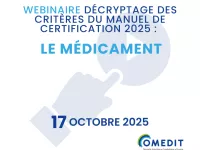 Webinaire Médicaments